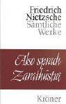 Cover of Also sprach Zarathustra