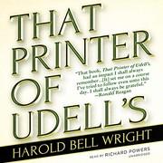 Cover of That Printer of Udell's