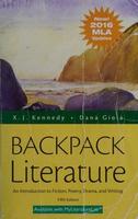 Cover of Backpack Literature -- Fifth Edition
