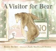 Cover of A visitor for bear