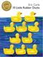 Cover of 10 little rubber ducks