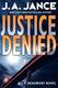 Cover of Justice Denied CD (J. P. Beaumont Mysteries)