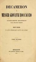 Cover of Decamerone