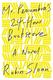 Cover of Mr. Penumbra's 24-hour bookstore