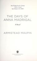 Cover of The days of Anna Madrigal