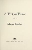 Cover of a week in winter