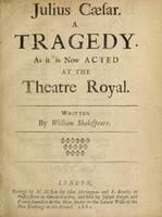 Cover of Julius Caesar