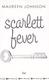 Cover of Scarlett fever