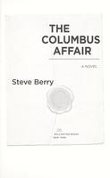Cover of The Columbus affair
