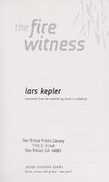 Cover of The fire witness