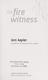 Cover of The fire witness