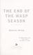 Cover of The end of the wasp season