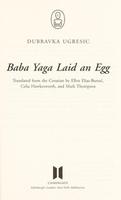 Cover of Baga Jaga je snijela jaje