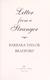 Cover of Letter from a stranger