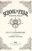 Cover of The Final Exam (School of Fear #3)