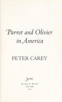 Cover of Parrot and Olivier in America