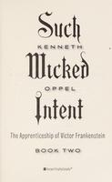 Cover of Such wicked intent