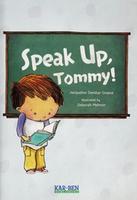 Cover of Speak up, Tommy!