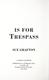 Cover of T is for Trespass