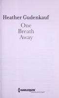Cover of One breath away