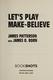 Cover of Let's play make-believe