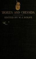Cover of Troilus and Cressida