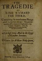 Cover of Richard III